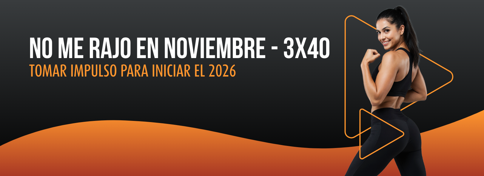 No me rajo en noviembre - 3 x 40